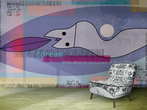 DREAM - Vinyl or fyber glass wallpaper _ N.O.W. Edizioni